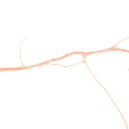 Daytime road noise heatmap for LS22 4BQ