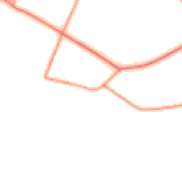 Daytime road noise heatmap for LS22 4BY