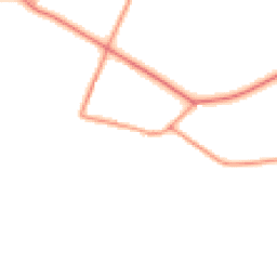 Daytime road noise heatmap for LS22 4BZ