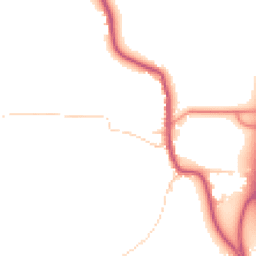 Daytime road noise heatmap for LS22 4EA