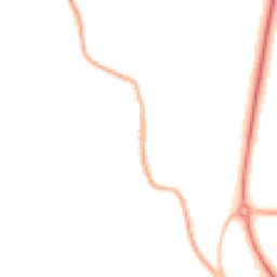 Night-time road noise heatmap for LS22 4EE