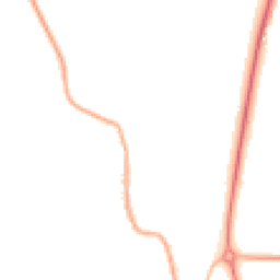Night-time road noise heatmap for LS22 4EF