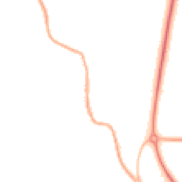 Night-time road noise heatmap for LS22 4EG