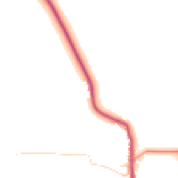 Daytime road noise heatmap for LS22 4EH