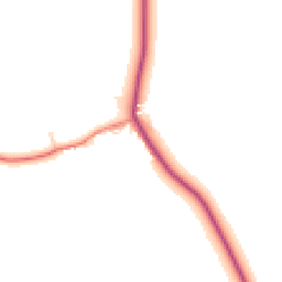 Daytime road noise heatmap for LS22 4EL