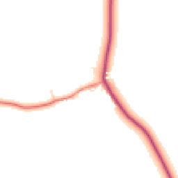 Daytime road noise heatmap for LS22 4EN