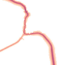 Daytime road noise heatmap for LS22 4EP