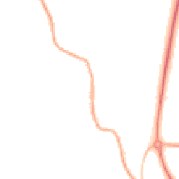 Night-time road noise heatmap for LS22 4EQ