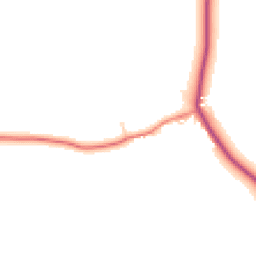 Daytime road noise heatmap for LS22 4EW