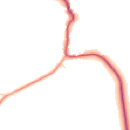 Daytime road noise heatmap for LS22 4EX