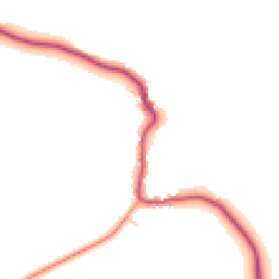 Daytime road noise heatmap for LS22 4TU