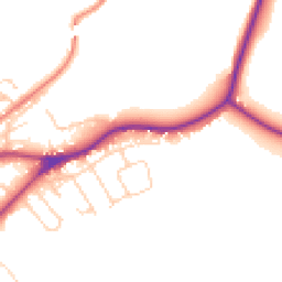 Daytime road noise heatmap for LS22 5BD