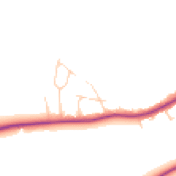 Daytime road noise heatmap for LS22 5DH