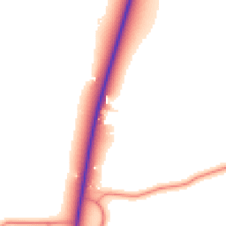 Daytime road noise heatmap for LS22 5HH