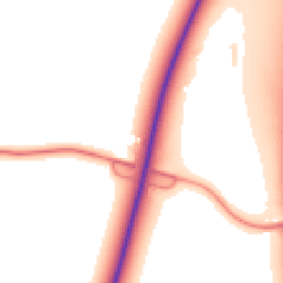 Daytime road noise heatmap for LS22 5HW