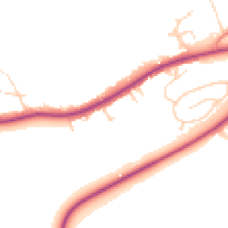 Daytime road noise heatmap for LS22 5LH