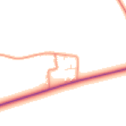 Daytime road noise heatmap for LS22 5NA