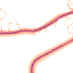 Daytime road noise heatmap for LS22 5NH