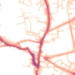 Daytime road noise heatmap for LS22 6PJ