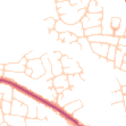 Daytime road noise heatmap for LS22 6WD