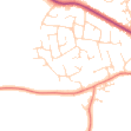 Daytime road noise heatmap for LS22 6XA
