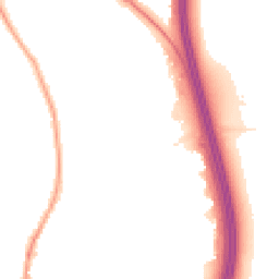 Night-time road noise heatmap for LS22 7FE