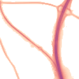 Night-time road noise heatmap for LS22 7US