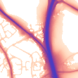 Daytime road noise heatmap for LS22 7UX