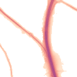 Night-time road noise heatmap for LS22 7UX