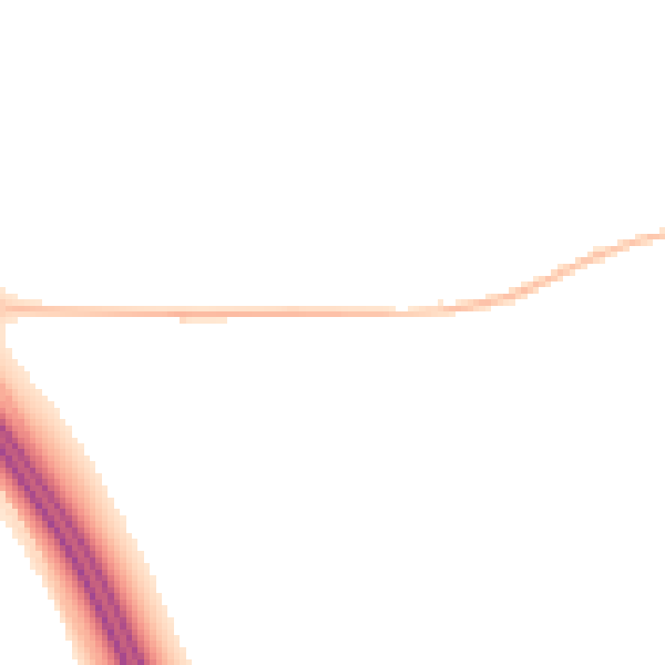 Night-time road noise heatmap for LS23 6ER