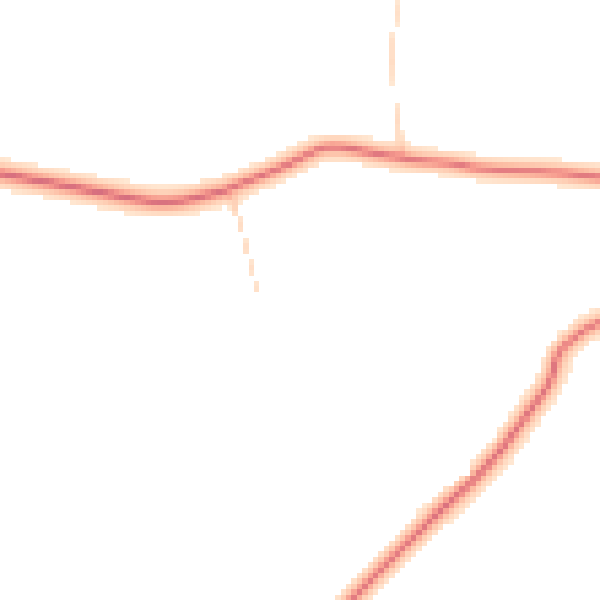 Daytime road noise heatmap for LS23 6LY