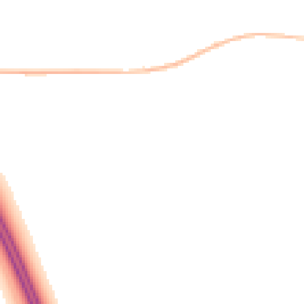 Night-time road noise heatmap for LS23 6PQ