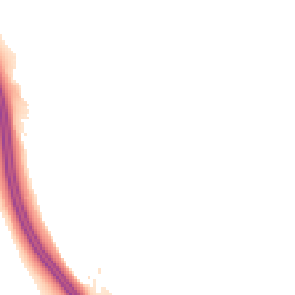 Night-time road noise heatmap for LS23 6QR
