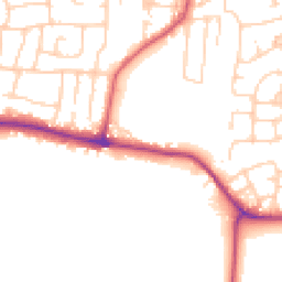 Daytime road noise heatmap for LS25 1BF