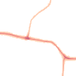 Night-time road noise heatmap for LS25 1BF