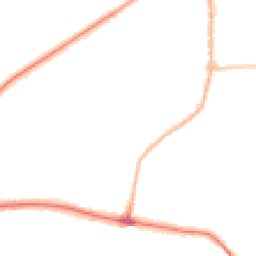 Night-time road noise heatmap for LS25 1BG