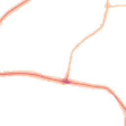 Night-time road noise heatmap for LS25 1BH