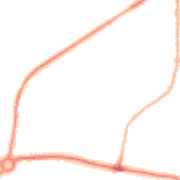 Night-time road noise heatmap for LS25 1BP