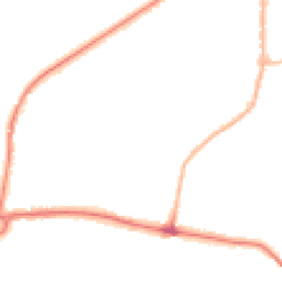 Night-time road noise heatmap for LS25 1BR