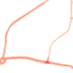 Night-time road noise heatmap for LS25 1BS
