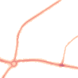 Night-time road noise heatmap for LS25 1BU