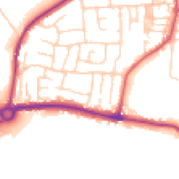 Daytime road noise heatmap for LS25 1BY
