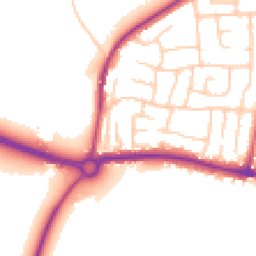 Daytime road noise heatmap for LS25 1DA