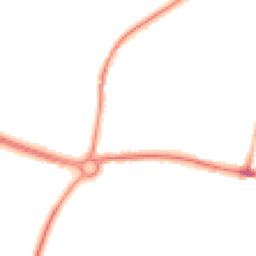 Night-time road noise heatmap for LS25 1DA