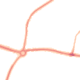 Night-time road noise heatmap for LS25 1DB