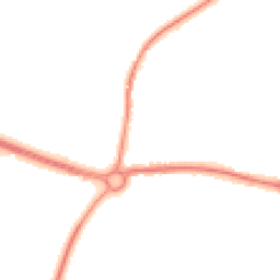 Night-time road noise heatmap for LS25 1DD
