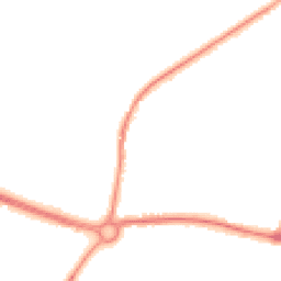 Night-time road noise heatmap for LS25 1DE