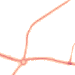 Night-time road noise heatmap for LS25 1DG