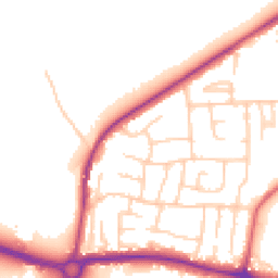 Daytime road noise heatmap for LS25 1DH