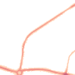 Night-time road noise heatmap for LS25 1DH
